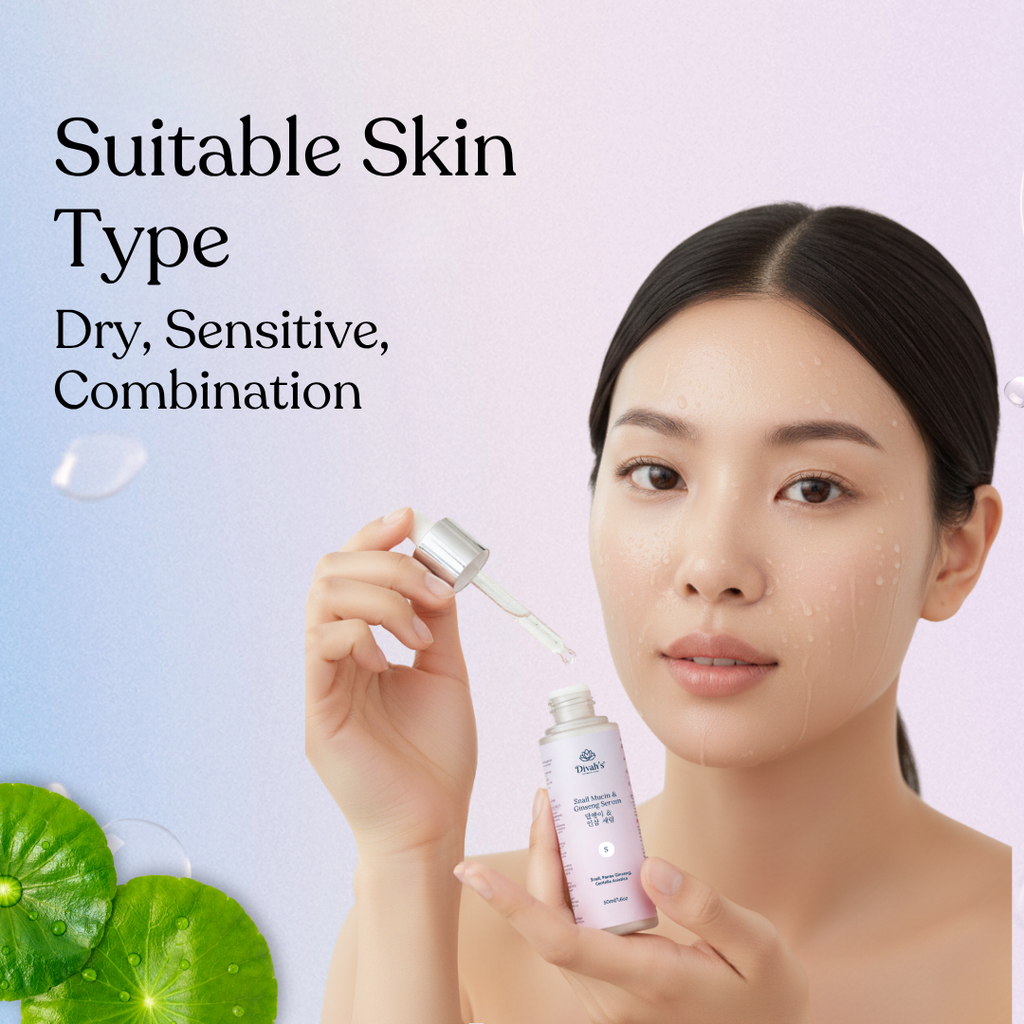 Divah’s Snail Mucin & Ginseng Serum