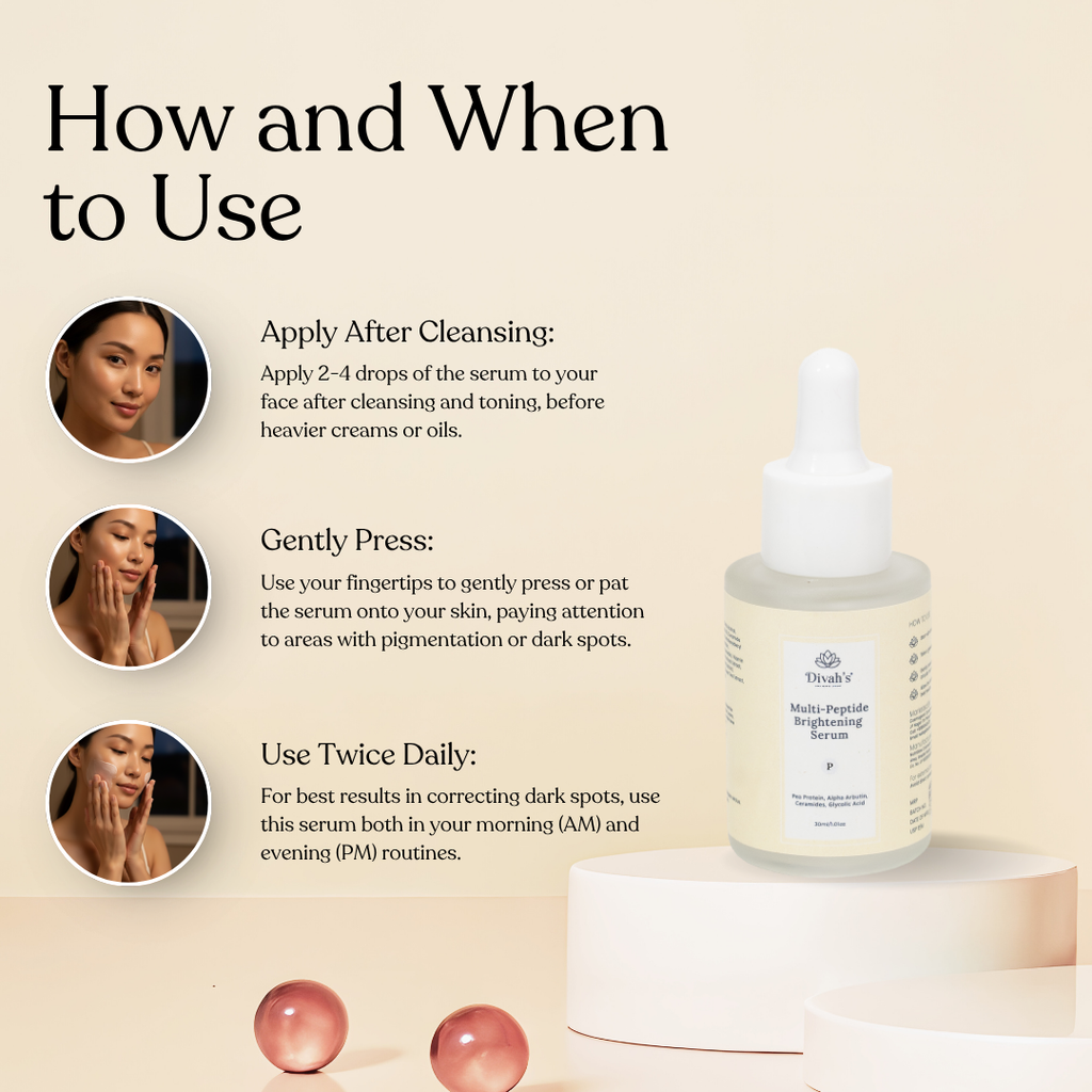 Divah’s Multi Peptide Brightening Serum