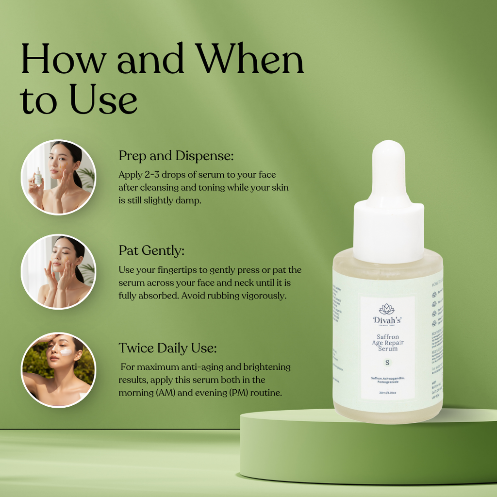 Divah’s Saffron Age Repair Serum