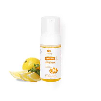 Vitamin C & Lemon Burst Skin Brightening Foaming Face Wash