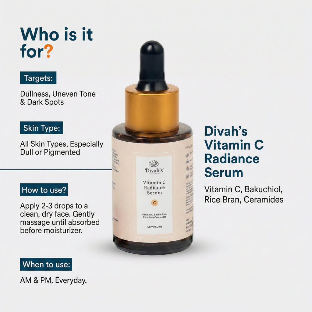 Divah’s Bakuchiol Vitamin C Radiance Serum
