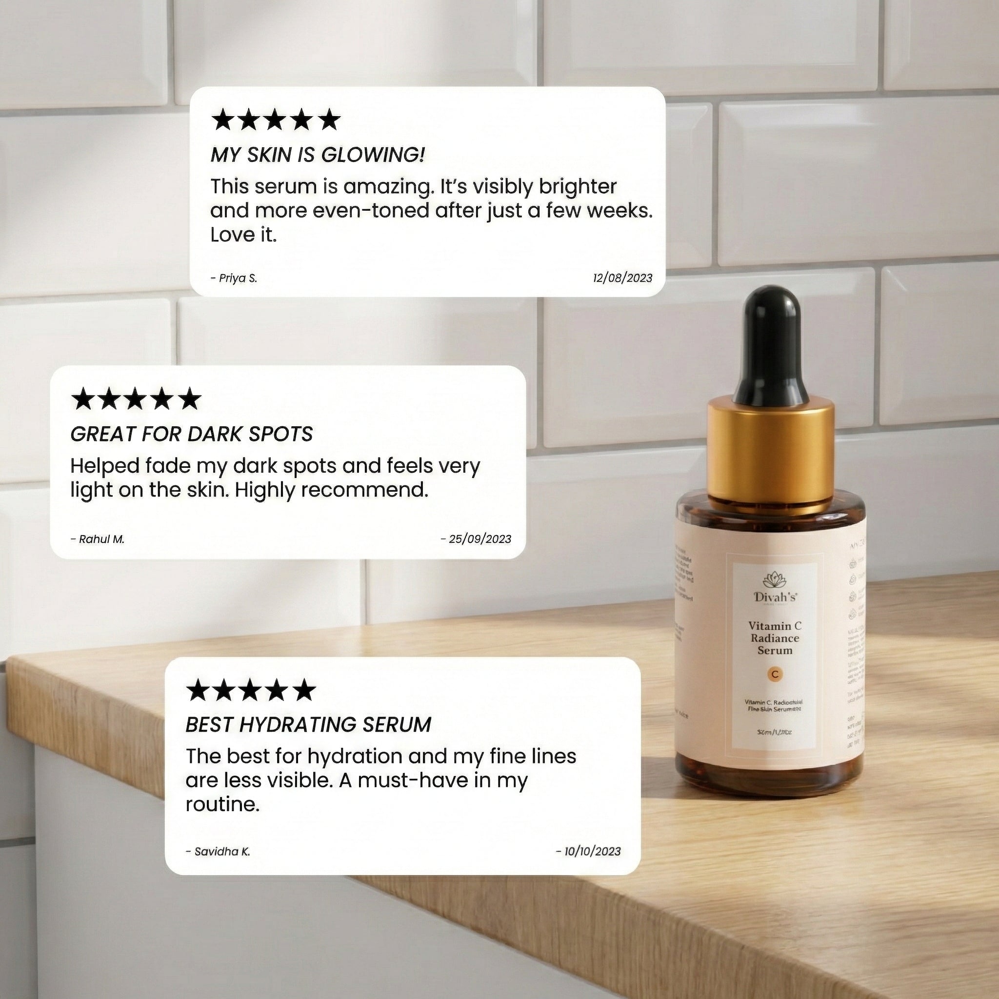 Divah’s Bakuchiol Vitamin C Radiance Serum