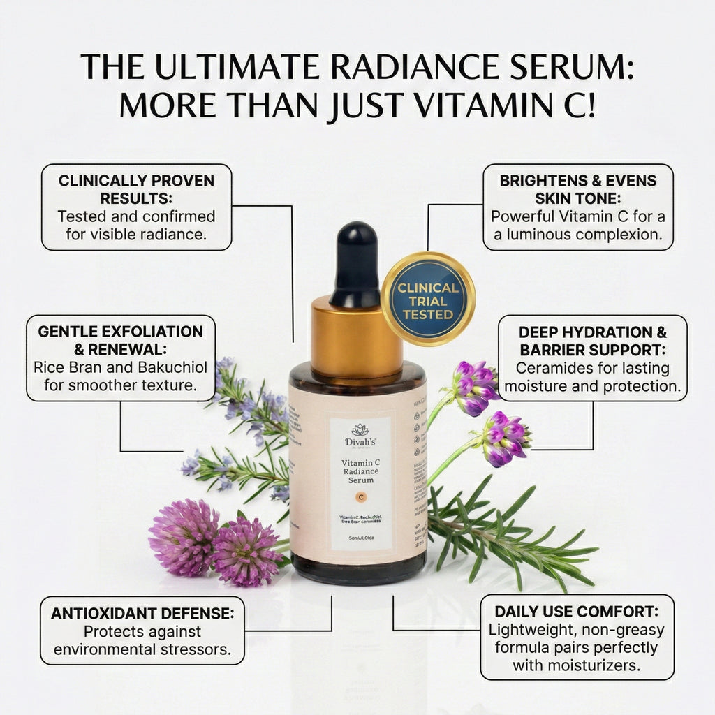 Divah’s Bakuchiol Vitamin C Radiance Serum